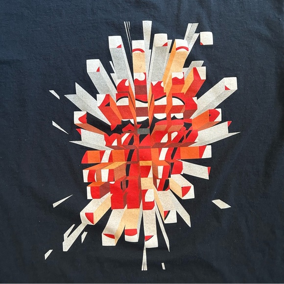 the Rolling Stones 2005 Bigger Bang Tour Black T-Shirt - Picture 6 of 9